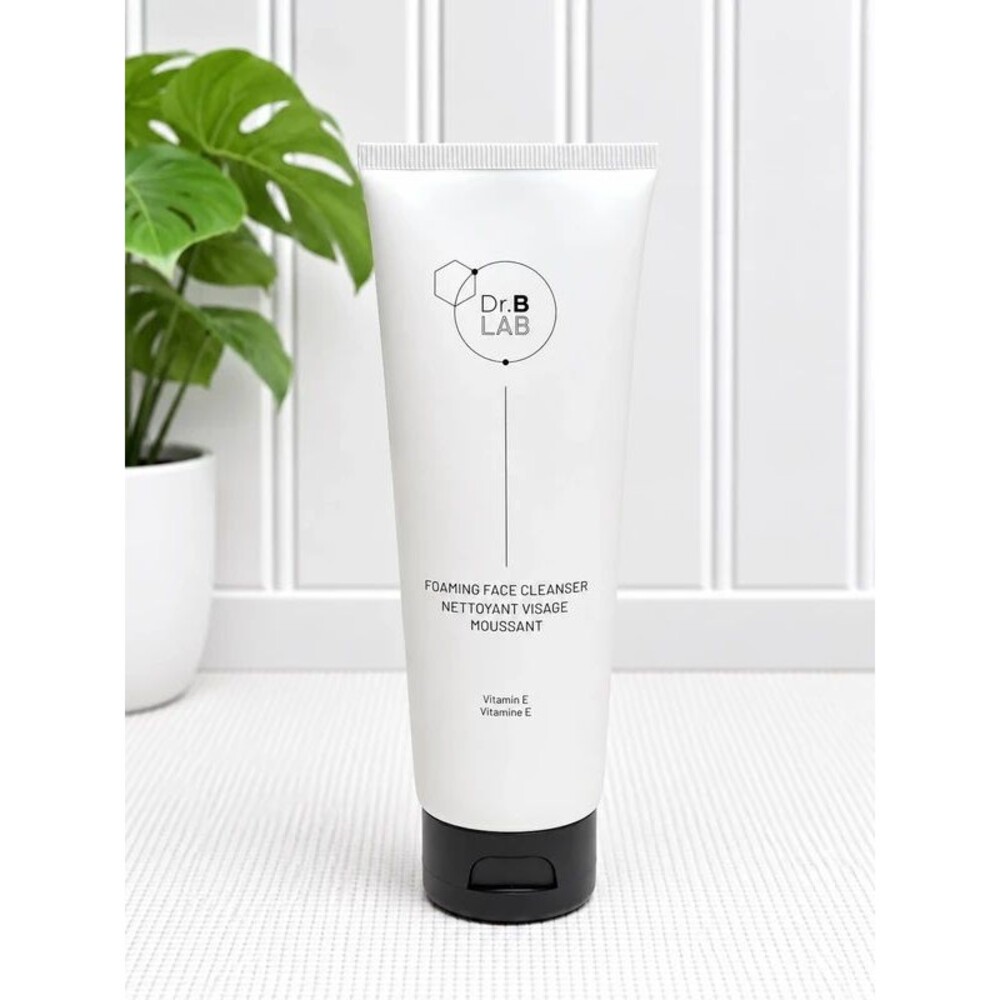 Dr. B Lab Foaming Face Cleanser with Vitamin E – 4.2 fl oz